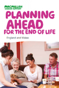 Planning Ahead Macmillan Support