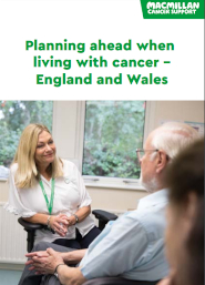 Planning ahead living with cancer